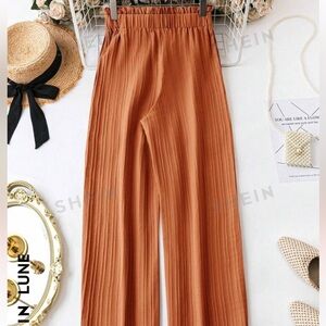 rustic orange trouser pants